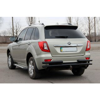 Rear Bar AK002-2 Black Lifan X60 2011- photo 2