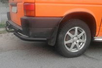 Volkswagen T4 Transporter 1990-2003 Rear Bar AK003-2 Black (Stainless Steel) photo 2