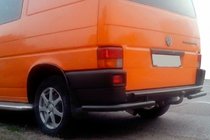 Volkswagen T4 Caravelle/Multivan 1990–2003 Rear Bar AK003-2 Black (Stainless Steel) photo 3
