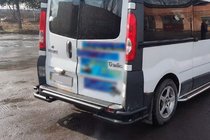 Nissan Primastar 2002-2014 Rear Guard AK-Special Black (Stainless Steel) photo 7