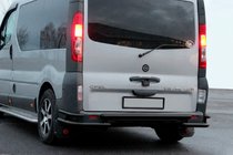 Nissan Primastar 2002-2014 Rear Guard AK-Special Black (Stainless Steel) photo 3