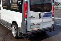 Opel Vivaro 2001–2015 Rear Guard AK-Special Black (Stainless Steel) photo 6