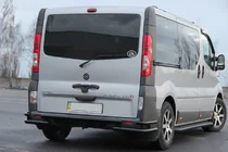 Opel Vivaro 2001–2015 Rear Guard AK-Special Black (Stainless Steel) photo 2