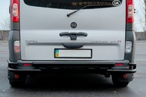Renault Trafic 2001–2015 Rear Guard AK-Special Black (Stainless Steel) photo 6