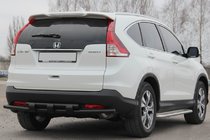 Honda CRV 2012-2016 Rear Double Roll Bar AK002 Black (Stainless Steel) photo 2