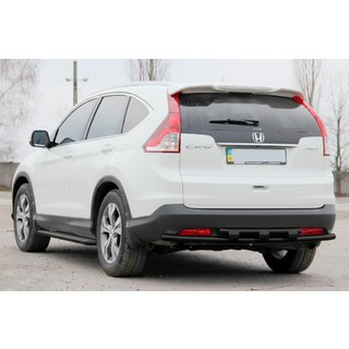 Rear Double Roll Bar AK002 Black (Stainless Steel) photo 3