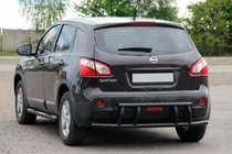 Nissan Qashqai 2010-2014 Rear Bar AK011 Black (Stainless Steel) photo 3