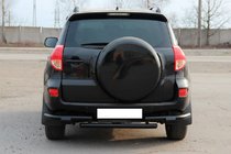 Toyota Rav 4 2006-2013 Rear Bumper Guard AK005-2 Black (2 pcs, Stainless Steel) photo 2