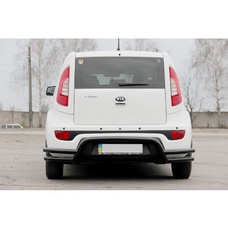 Rear Guard AK007-2 Black (Stainless Steel) Kia Soul II 2013-2018 photo 2