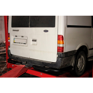 Rear Protection Step AK-Special Black (Stainless Steel) photo 1