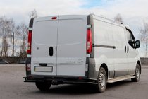 Renault Trafic 2001–2015 Rear Guard AK003-Plus-2 Black (Stainless Steel) photo 1