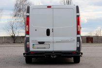 Renault Trafic 2001–2015 Rear Guard AK003-Plus-2 Black (Stainless Steel) photo 2