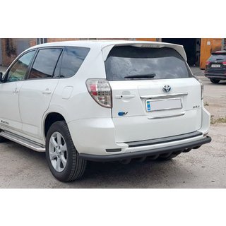 Rear protection bar AK005-15 Black (EV only, 2 pcs, stainless steel) Toyota Rav 4 2006-2013 photo 3