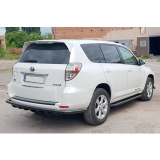 Rear protection bar AK005-15 Black (EV only, 2 pcs, stainless steel) Toyota Rav 4 2006-2013 photo 4