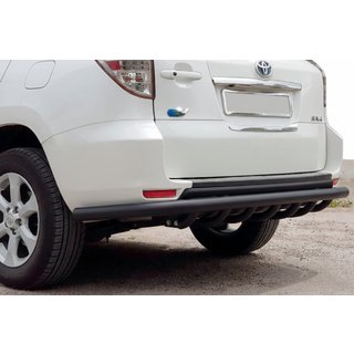 Rear protection bar AK005-15 Black (EV only, 2 pcs, stainless steel) Toyota Rav 4 2006-2013 photo 1