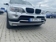 BMW X5 E53 1999–2006 Front bumper lip spoiler (2003-2006, paintable) photo 2