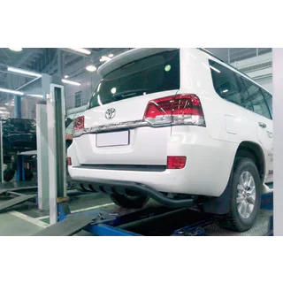 Rear Guard Gronder Black (Stainless Steel) Lexus LX570/450d 2008-2022 photo 1