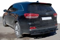 Kia Sorento II XM 2009-2014 Rear Bar AK015 Black (Stainless Steel) photo 1
