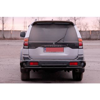 Rear Guard AK005-2 Black (Stainless Steel) Mitsubishi Pajero Sport 1996-2007 photo 2
