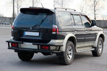 Mitsubishi Pajero Sport 1996-2007 Rear Guard AK-Special Black (Stainless Steel) photo 3