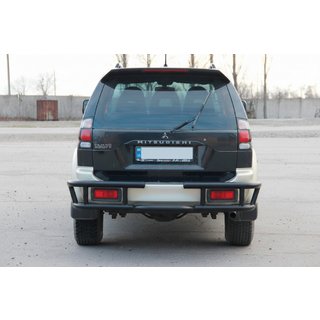 Rear Guard AK-Special Black (Stainless Steel) Mitsubishi Pajero Sport 1996-2007 photo 4