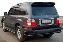 Lexus LX470 1998-2007 Rear Guard AK009-15 Black (Stainless Steel) photo 1