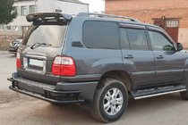 Lexus LX470 1998-2007 Rear Guard AK009-15 Black (Stainless Steel) photo 2