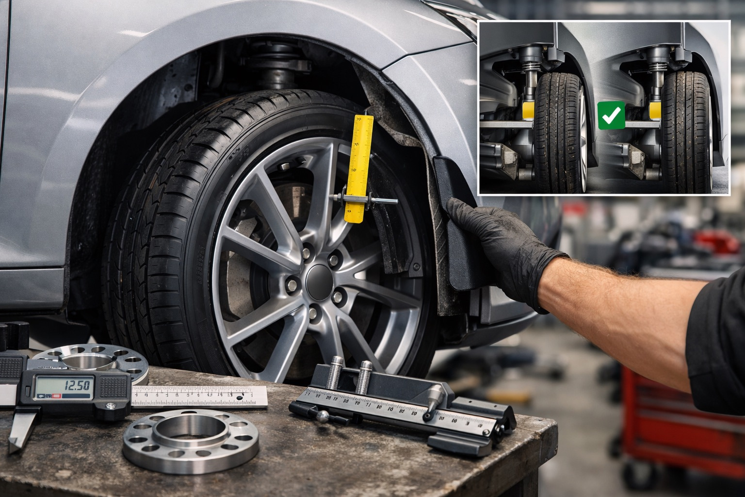 Wheels and stance: how to choose rims, offset (ET), width and spacers