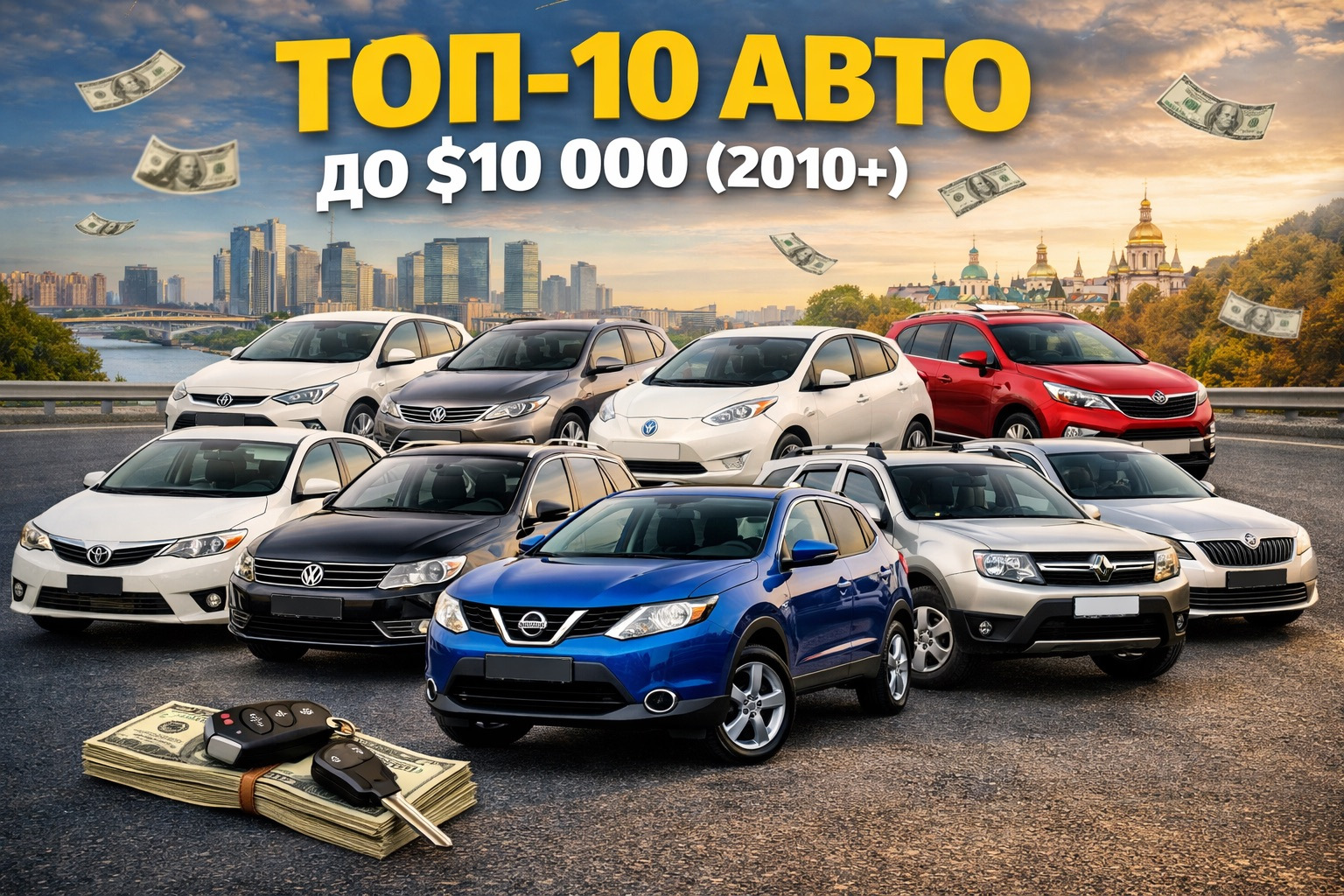 Top 10 Used Cars Under $10,000 in Ukraine and Europe