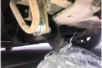 Renault Trafic 2001–2015 Bull Bar WT004 with Trafic lettering (stainless steel) photo 3