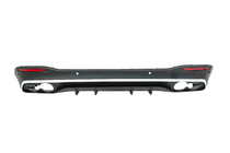 Mercedes GLE W167 2018- Rear diffuser with exhaust tips GLE53 Black (2018-2026) photo 5