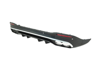 Mercedes GLE W167 2018- Rear diffuser with exhaust tips GLE53 Black (2018-2026) photo 13
