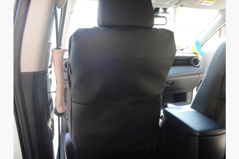 Toyota Rav 4 2013-2018 Car Seat Covers (Leatherette↗Fabric, Premium) Photo 18