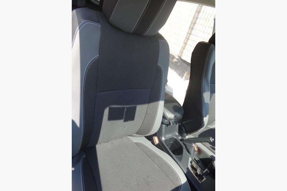 Toyota Rav 4 2013-2018 Car Seat Covers (Leatherette↗Fabric, Premium) Photo 30