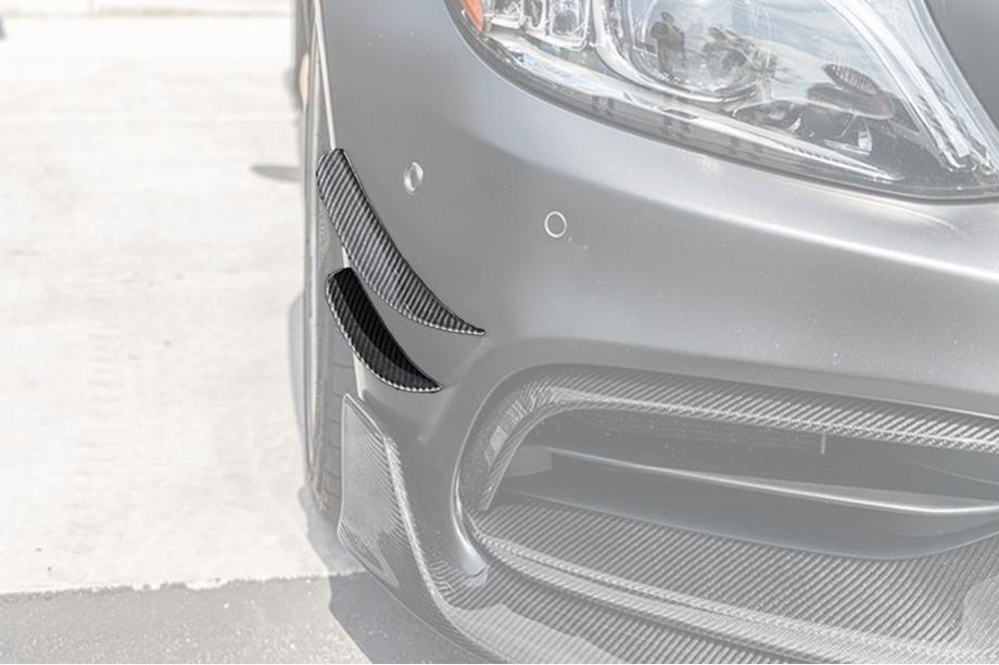Front bumper inserts (Carbon) Photo 2