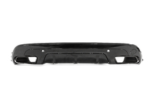 Range Rover Velar 2017- Rear Bumper Diffuser with Tips Black photo 1
