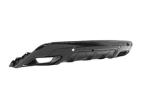 Range Rover Velar 2017- Rear Bumper Diffuser with Tips Black photo 3