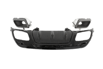 Range Rover Velar 2017- Rear Bumper Diffuser with Tips Black photo 6