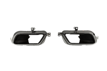 Range Rover Velar 2017- Rear Bumper Diffuser with Tips Black photo 7