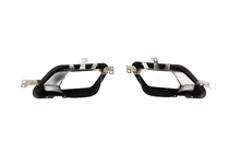 Range Rover Velar 2017- Rear Bumper Diffuser with Tips Black photo 11