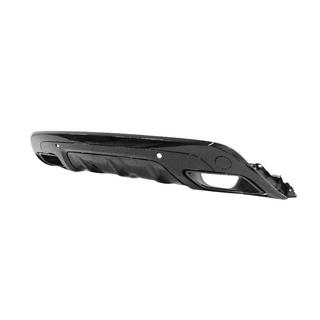 Rear Bumper Diffuser with Tips Black photo 2