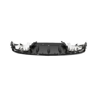 Rear Bumper Diffuser with Tips Black photo 4
