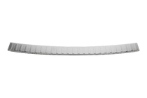 Volkswagen T7 2021- Rear Bumper Protector Carmos (Gloss, Stainless Steel) photo 1