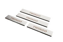 Renault Twingo 2007-2014 Carmos Stainless Steel Door Sill Protectors photo 2