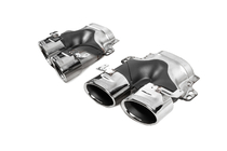 Mercedes E-class W213 2016-2023 Rear diffuser with exhaust tips E53-Design Silver (for Base) photo 7