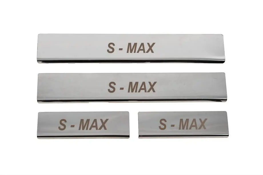 Ford S-Max 2015- Door Sill Covers (4 pcs, Stainless Steel) Image