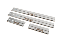 Ford C-Max 2004-2010 Door Sill Covers (4 pcs, Stainless Steel) photo 2