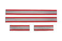 Ford C-Max 2004-2010 Door Sill Covers (4 pcs, Stainless Steel) photo 4