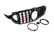 Mercedes C-class W205 2014-2021 Rocket front grille (2018+, for Avantgarde/AMG-Line/C43 AMG) photo 4