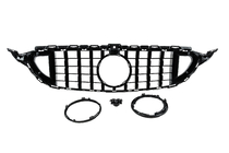 Mercedes C-class W205 2014-2021 Rocket front grille (2018+, for Avantgarde/AMG-Line/C43 AMG) photo 7